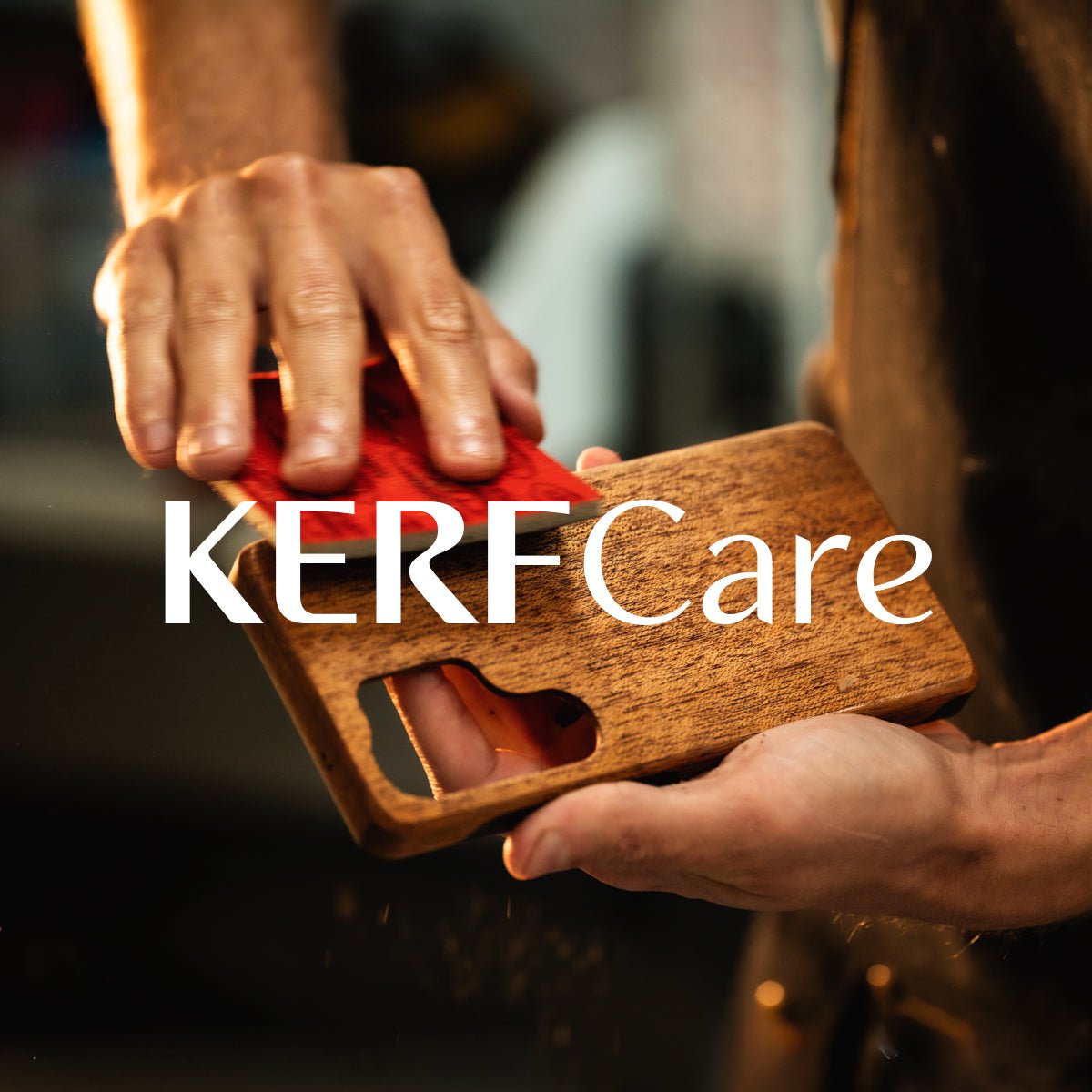 KerfCare protects your case against drops and damage