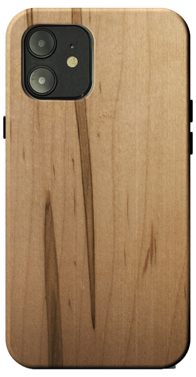 iPhone 12 Mini Wood Case, Hand Made in USA
