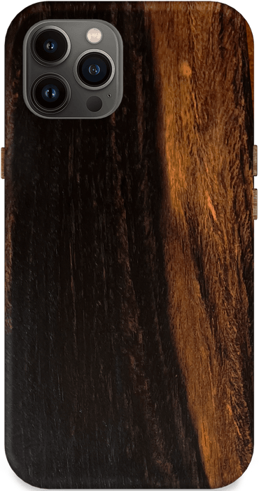 Kerf Select Black Gabon Ebony Wood Phone Case