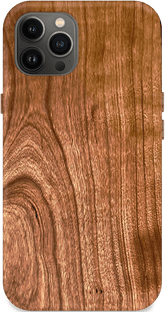 Kerf Select Figured Cherry Wood Phone Case