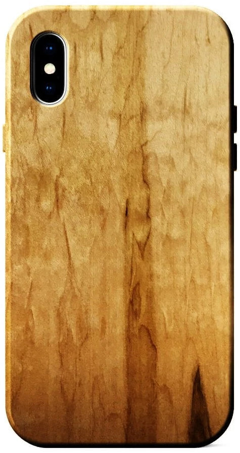 Figured Ambrosia Maple Wood Case for iPhone