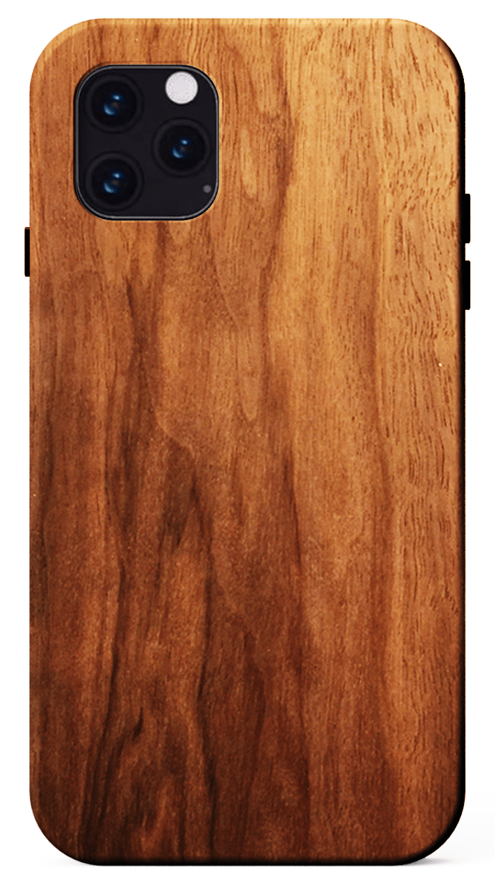 walnut wood iPhone 11 pro max kerf phone case