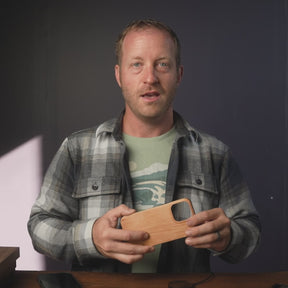 iPhone 15 Solid Wood Case