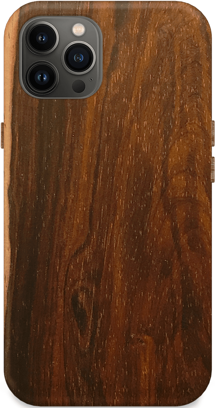Kerf Select Cocobolo Wood Phone Case
