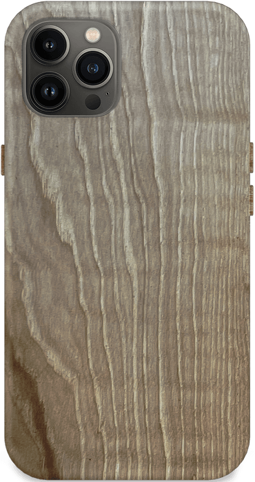 Kerf Select Curly Hickory Wood Phone Case