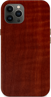 Kerf Select Curly Red Bulletwood Wood Phone Case