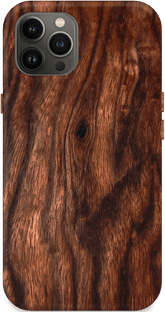 Kerf Select Figured Rosewood Wood Phone Case