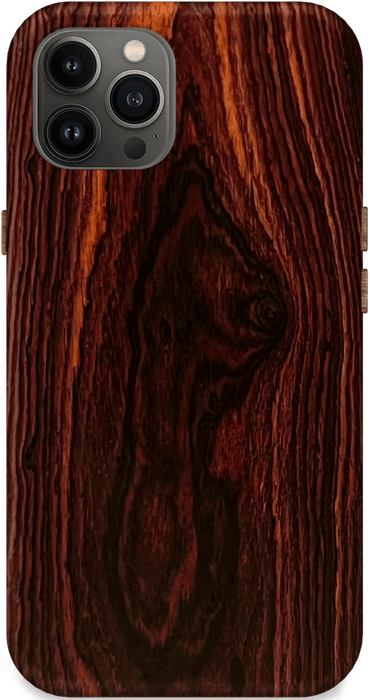 Kerf Select Mexican Kingwood Wood Phone Case