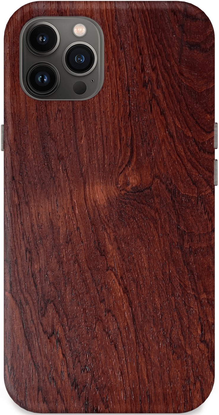 Kerf Select Rosewood Wood Phone Case