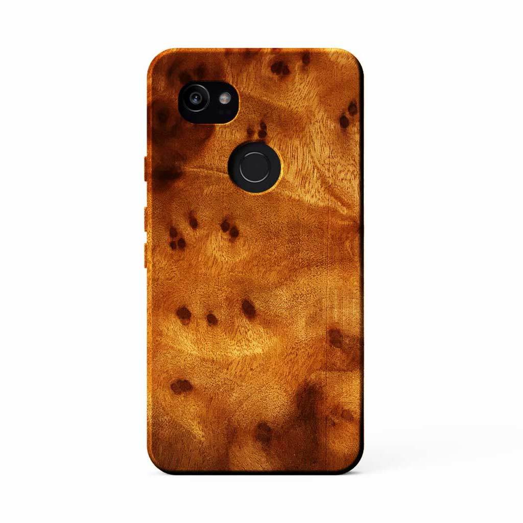 Kerf Select Camphor Burl Wood Case