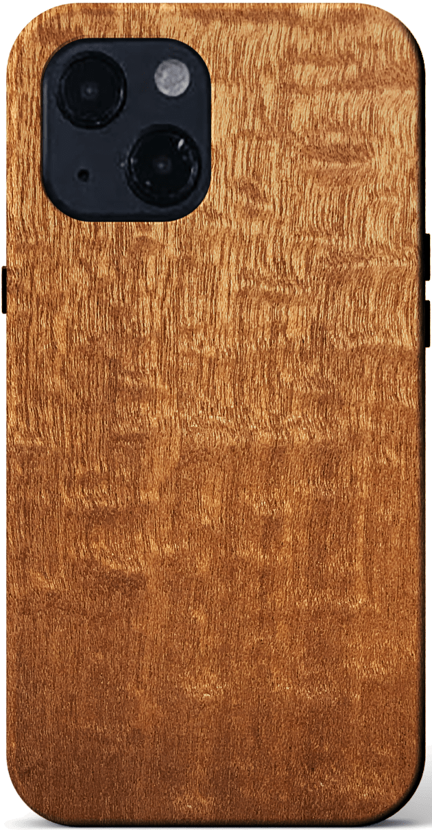 Leather and Wood Combo Cover for iPhone 13, mini, 13 Pro, 13 Pro