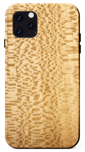 sycamore wood iPhone 11 pro max kerf phone case